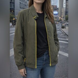 Figs Olive Scrub Jacket, mint condition